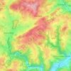 Hufe topographic map, elevation, terrain