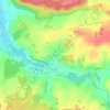 Limosin topographic map, elevation, terrain