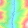 色巴 topographic map, elevation, terrain