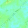 Pressailles topographic map, elevation, terrain