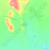 Ojo de Agua los Berros topographic map, elevation, terrain
