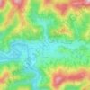 Bera topographic map, elevation, terrain