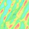Tazhong topographic map, elevation, terrain