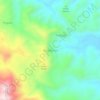 Mootilango topographic map, elevation, terrain
