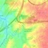 Grinfau topographic map, elevation, terrain