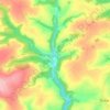 Herodsfoot topographic map, elevation, terrain