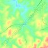 Shelors Mill topographic map, elevation, terrain