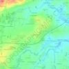 Les Challonges topographic map, elevation, terrain