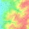 Les Hauts Vents topographic map, elevation, terrain