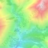 Phortse topographic map, elevation, terrain