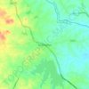 Embilipitiya topographic map, elevation, terrain