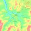 Tarrs topographic map, elevation, terrain