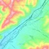 Rock Creek topographic map, elevation, terrain