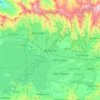 Maracay topographic map, elevation, terrain