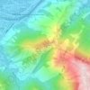 Pok To Yan topographic map, elevation, terrain