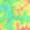 Chézelles topographic map, elevation, terrain