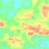 Raja Ampat Islands topographic map, elevation, terrain