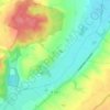 Bassow topographic map, elevation, terrain