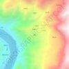 Zala topographic map, elevation, terrain