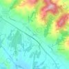 Ritirata topographic map, elevation, terrain