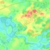 Golchen topographic map, elevation, terrain