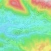 Laze v Tuhinju topographic map, elevation, terrain