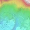 Le Bloc topographic map, elevation, terrain