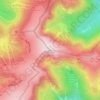 Hohneck topographic map, elevation, terrain