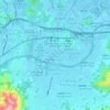 Lung Tin Tsuen topographic map, elevation, terrain