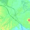 Cooroy topographic map, elevation, terrain