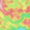 Butajnova topographic map, elevation, terrain