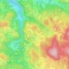 La Celle topographic map, elevation, terrain