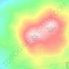Aziscohos Mountain topographic map, elevation, terrain