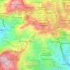 Bakakeng Central topographic map, elevation, terrain