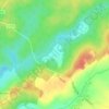 Pré des Bois topographic map, elevation, terrain