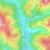 Sainte-Claire topographic map, elevation, terrain