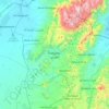 Tawyeen topographic map, elevation, terrain