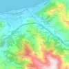 Iannello topographic map, elevation, terrain