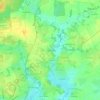 La Fraudais topographic map, elevation, terrain