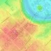 Воробьёвы Горы topographic map, elevation, terrain