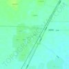 Bajiecun topographic map, elevation, terrain