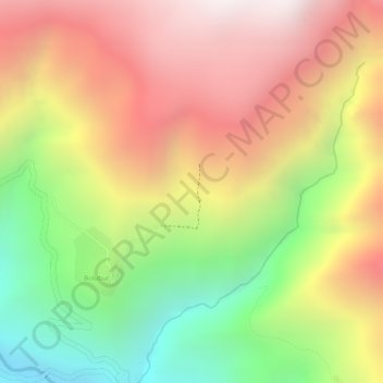 Timori topographic map, elevation, terrain