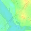 Узмень topographic map, elevation, terrain