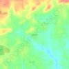 Spring Villa topographic map, elevation, terrain