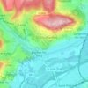 Chazelles topographic map, elevation, terrain