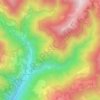 Cabanes de la Serra topographic map, elevation, terrain