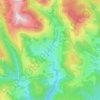 Bogë topographic map, elevation, terrain