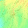 Baqubah topographic map, elevation, terrain