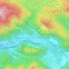 Ugovizza topographic map, elevation, terrain