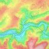 Nessonvaux topographic map, elevation, terrain